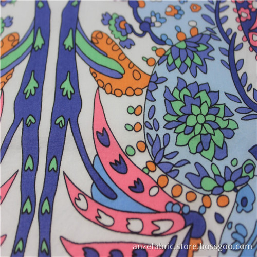 2019 new design 100%cotton lawn fabric for dress
